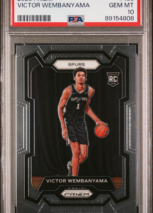 2023 Panini Prizm Victor Wembanyama #136 PSA 10